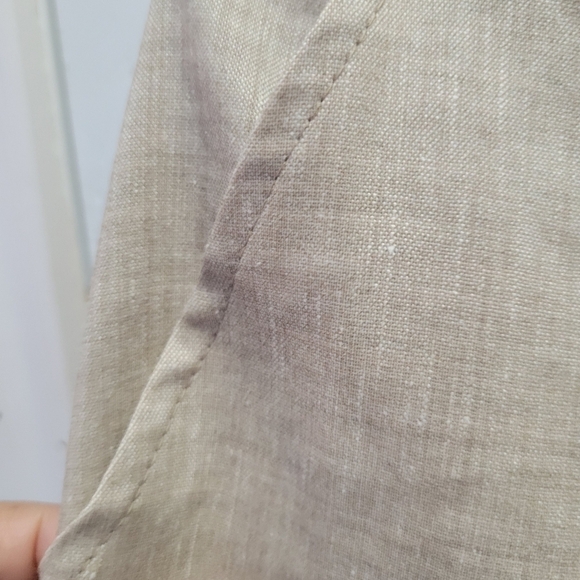 Nordstrom halogen taylor fit curvy fit Linen pants. Size 10 NWT - Picture 5 of 10